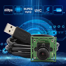 OV7725 CMOS VGA MJPEG y YUY2 USB2.0 cámara CMOS módulo 60fps webcam 480P ELP-USB30W02M-L21 2024 - compra barato