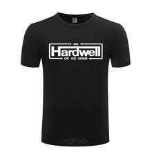 HARDWELL DJ Hip Hop Mic Mens Men T Shirt Tshirt  New Short Sleeve O Neck Cotton Casual T-shirt Top Tee 2024 - buy cheap