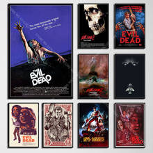 G443 decoración artística de The Evil Dead, película de terror clásica, arte de pared, lienzo, pintura, póster de seda 2024 - compra barato