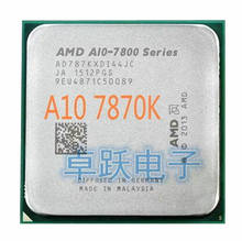 Четырехъядерный процессор AMD A10-Series A10 7870 A10-7870K A10 7870K 3,9 ГГц, разъем FM2 2024 - купить недорого