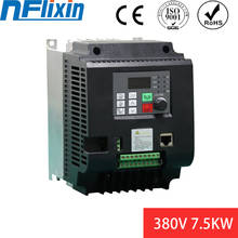 HOT! 7.5KW Single-phase Inverter Output 3-Phase VFD Frequency Converter Adjustable Speed 220V NFlixin new 9600-3T-00750G 2024 - buy cheap