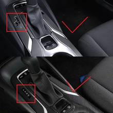 For Toyota corolla 2019 2020 Stainless Steel Gear Shift Panel Water Cup Holder cover trim Interior accessories 5Pcs 2024 - buy cheap