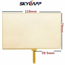 New 5.0" inch Touch panel for LMS500HF01,LMS500HF05,LMS500HF06 Touch screen digitizer panel replacement Glass Free shipping 2024 - buy cheap