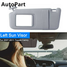 Visera lateral izquierda para Conductor de coche Toyota Camry, visera sin techo solar, para modelos 74320-06780-B0, 74320-33B81-B0, años 2007 a 2011, 1 unidad 2024 - compra barato