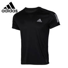 Новое поступление, оригинальные мужские футболки Adidas OWN THE RUN, спортивная одежда с коротким рукавом 2024 - купить недорого