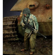 Figura modelo de resina 1/35 GK Soldier US GI Sgt. Jame-equipo de construcción de la Wii "Basilone", sin montar y kit sin pintar 2024 - compra barato