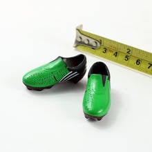 Tênis de futebol escala 1/6, sapatos ocos, brinquedos modelo para 12 polegadas, boneco de corpo, acessórios diy 2024 - compre barato