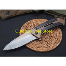 Cuchillo ZT 0801CF ZT0801, sistema de rodamiento de hoja D2 plegable de bolsillo, táctico, supervivencia, caza, pesca, cuchillos EDC, cuchillos de regalo 2024 - compra barato