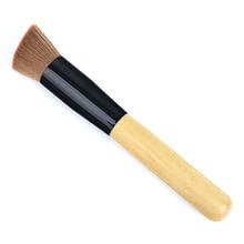 1pcs Luxury Makeup Brushes Powder Concealer Liquid Foundation Face Make Up Brush Tools Wooden Professional Cosmetic Brushes 2024 - buy cheap