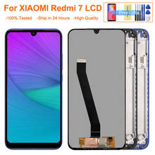 ЖК-дисплей 6,26 дюйма для Xiaomi Redmi 7 с сенсорным экраном и дигитайзером в сборе с рамкой для Redmi 7, запасные части для ремонта 2024 - купить недорого