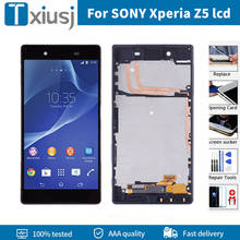 Original LCD Display For SONY Xperia Z5 E6603 E6633 E6653 E6683 LCD Display Touch Screen With Frame Digitizer Replacement 2024 - buy cheap