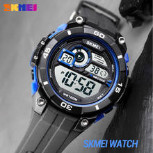 SKMEI-reloj Digital para hombre, pulsera electrónica LED, impermeable, deportivo, militar, con cuenta atrás, regalos 2024 - compra barato