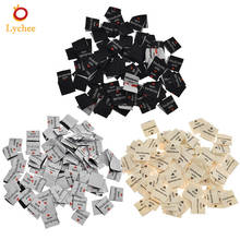 100pcs Handmade With Love Clothing Labels Garment Tags for Cloth Bag Hat Handcraft Sewing Accessories 2024 - buy cheap