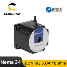 Leadshine 3 фазы Nema 34 шагового двигателя 2.3N.M 5A (863S22) шаговый двигатель для ЧПУ гравировальный станок с высоким крутящим моментом 2024 - купить недорого