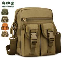 New Tactical Shoulder Bag Protector Plus Men's Tactical Molle EDC Pouch Bag Waterproof Military Crossbody Bag Nylon 1000D 2024 - buy cheap