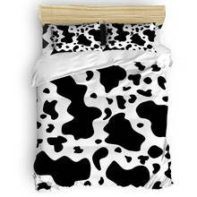 Cow Texture Duvet Cover Set Warm And Comfortable 2/3/4pcs Bedding Set Bed Sheet Pillowcases Cover Set 2024 - buy cheap