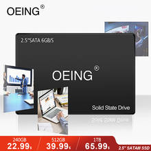 OEING 2.5'' Internal SSD Solid State Disk  240GB 128GB 512GB 1TB HDD Sold State Disc 500GB 2TB Hard Drive For Laptop Desktop PC 2024 - buy cheap