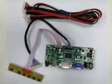 Kit de placa de controlador lcd com controle para tela led, placa de controladora para LM240WU2-SLB1 x hdmi + dvi + vga lcd 2024 - compre barato