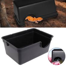 Reptile Box Hiding Case Hole Water Feeder Spider Turtle Snake Supplies Centipede 2024 - buy cheap