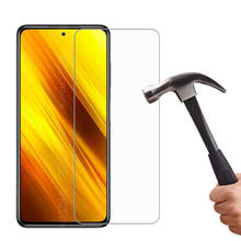 Xiaomi poco x3 pro película de vidro temperado original 9h, película protetora em poco x3 nfc, protetor de tela à prova de explosão para pocophone x3 2024 - compre barato