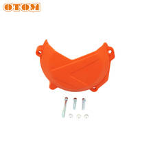 OTOM Motorcycle Clutch Cover-BG04 Plastic Orange Protective Containment Guard For KTM EXCF XCFW HUSQVARNA FE 250 17-20 Motocross 2024 - buy cheap