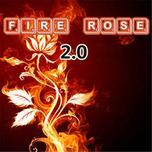 Fire Rose 2,0-белый магический трюк, одна роза исчезает до трех магии Magiciain сцены вечерние иллюзии, трюк, реквизит ментализм 2024 - купить недорого