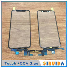 Sensor Digital táctil LCD Original, cristal laminado OCA, pegamento para iphone 11, 11Pro, max, XS, XR, cubierta de reemplazo de lente, 2 uds. 2024 - compra barato