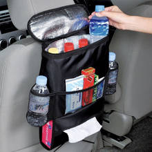 Black Car Back Seats Organizer Storage Bag Car Hanging Bag Multi-Pocket Auto Car Storage Tissue Box Car-styling 2024 - buy cheap