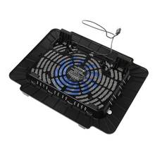 Laptop Cooler Cooling Pad Base Big Fan USB Stand For 14 Inch LED Light Notebook  Drop ship 2024 - buy cheap