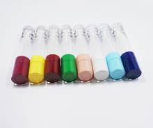 10-100PCS 8ml Empty Lip Gloss Tube Plastic Lipgloss Bottle Container White yellow green Cap Cylinder Small Lipgloss Wholesale 2024 - buy cheap