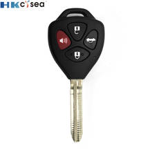 HKCYSEA-llave de coche VVDI2, mando a distancia con hoja Toyota 43, versión en inglés, herramienta de llave VVDI para Toyota, 1 pieza 2024 - compra barato