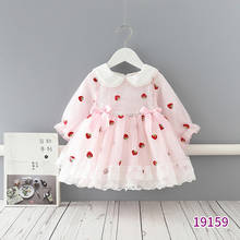 2021 spring toddler girl baby clothes one year baby birthday dress costume for infant baby clothing princess party dresses dress 2024 - buy cheap