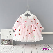 Ropa de primavera para niña pequeña, vestido de cumpleaños para bebé de un año, disfraz para bebé, vestidos de fiesta de princesa, 2021 2024 - compra barato