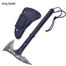 King Sea Camouflage Axe Hunting Camp Survival Tactical Tomahawk Machete Axe Fire Axe Hatchet Outdoor ax with Fiberglass Handle 2024 - buy cheap