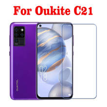 Закаленное стекло с полной проклейкой для Oukitel C21 Original 9H, Высококачественная Защитная пленка для экрана Oukitel C21, защита 6,4" 2024 - купить недорого