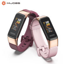 Correa de silicona para Huawei Band 4, pulsera Honor Band 5i, correa de muñeca para Huawei Band 3 4 Pro, pulsera de oro rosa, Relojes 2024 - compra barato