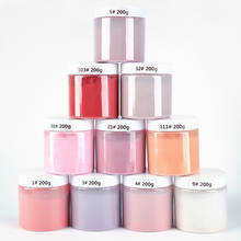 200g/Jar DIP powder 115Colors Dipping Nail Art Pigment Without LAMP-CURED Fine Dust For DIPPING#$OFE'S 12^ 2024 - buy cheap