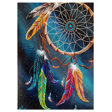 Full Square Round Drill 5D Diy Diamond Painting Dream Catcher Diamond Embroidery Full Display Cross Stitch Mosaic PuzzleZP-4461 2024 - buy cheap