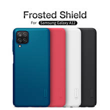 for Samsung A12 Case NILLKIN Frosted Shield Hard Plastic Back Cover Case for Samsung Galaxy A12 2024 - buy cheap