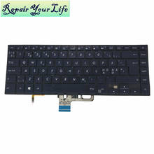 laptop keyboard for ASUS UX550 UX550VE UX550VD UX550VW 0KNB0-4625ND00 AEBKHX00020 9Z.NDXBQ backlit, replacement laptop keyboard, laptop keyboard for asus, new original 2024 - buy cheap