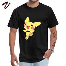 High Quality Men T-shirts Crewneck Johnny Hallyday Sleeve Ghana Pichu Tops T Shirt Simple Style Tee-Shirt Drop Shipping 2024 - buy cheap