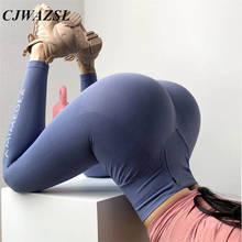 Pantalones de yoga sin costuras para mujer, mallas ajustadas de cintura alta para adelgazar el vientre, correr, ejercicio, entrenamiento de gimnasio, leggings de calentamiento 2024 - compra barato