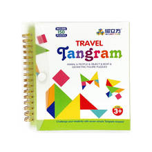 Rompecabezas magnético Tangram Montessori para niños, juguete educativo de 3 tipos, regalos de cumpleaños, Iq 2024 - compra barato