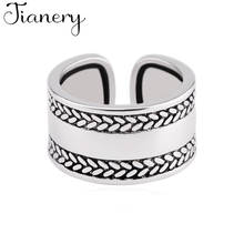 JIANERY-anillo liso bohemio para mujer, sortija de diseño Simple, Color plateado, hecho a mano, joyería femenina, regalos 2024 - compra barato