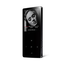 Модный Bluetooth MP3 многоязычный сенсорный экран музыкальный плеер Портативный Walkman игровой MP3 Поддержка Радио FM 128G TF OTG наушники 2024 - купить недорого
