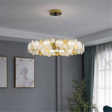 New post-modern chandelier atmosphere simple living room chandelier LED dining room bedroom chandelier clothing store lighting 2024 - buy cheap