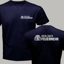 Berliner Feuerwehr City of Berlin German Fire Services Firefighter T-shirt 2024 - buy cheap