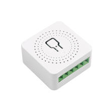 Kebidu-miniinterruptor de control dual para el hogar, dispositivo de control por voz, compatible con aplicación Zigbee/Wifi, automatización de hogar inteligente, Alexa y Google Home 2024 - compra barato