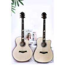 41 Inch Folk Guitar 6 String Spruce Acoustic Guitar Graffiti Fingerboard Guitarra Beginner Adult  Student Practice AGT299 2024 - buy cheap