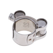 Stainless Steel Motorcycle Exhaust Muffler Pipe Turbo Clip Clamp (20-22mm) 2024 - buy cheap